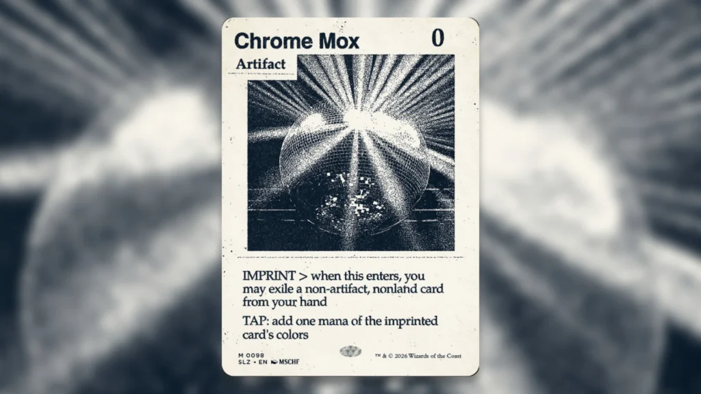 Most Expensive MTG Cards The Zeta Set Chrome Mox