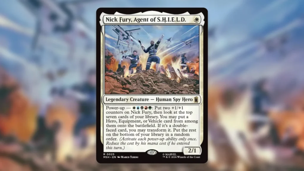 Nick Fury Agent of SHIELD MTG