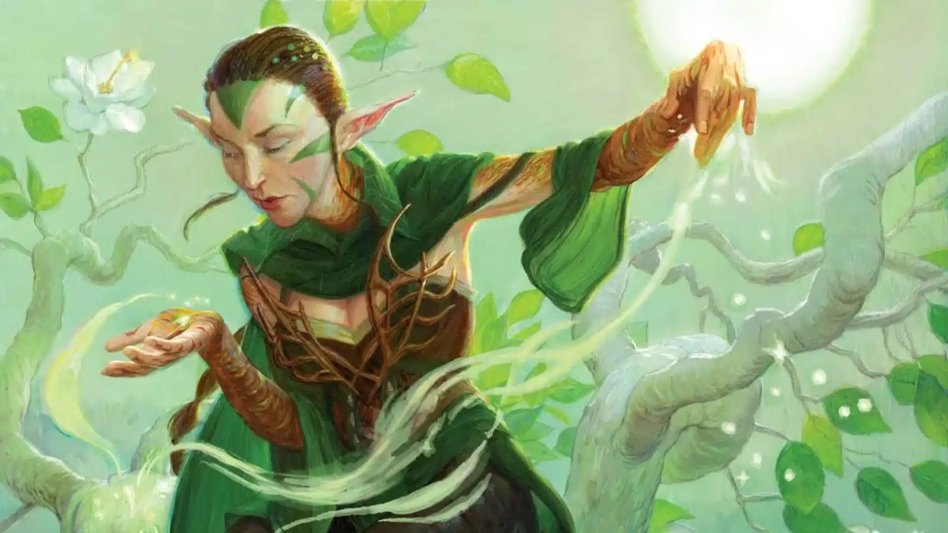 Nissa, Resurgent Animist | March of the Machine: The Aftermath | Art by Adam Rex