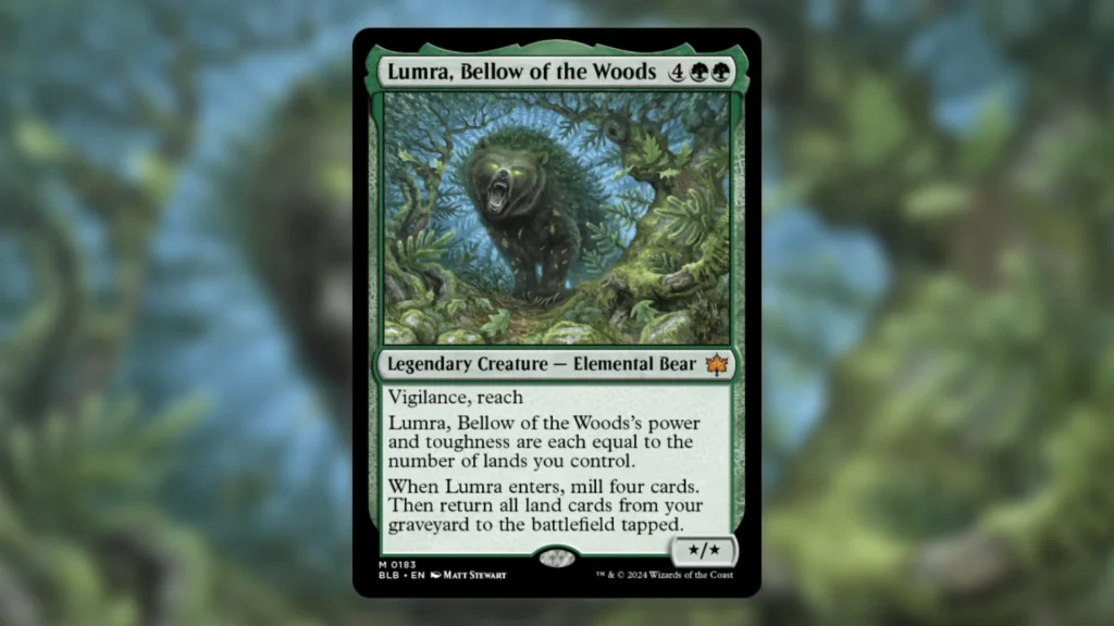 Nissa Resurgent Animist MTG Duel Commander Lumra