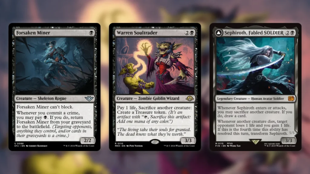 The Sackville-Bagginses Duel Commander Combo Lines
