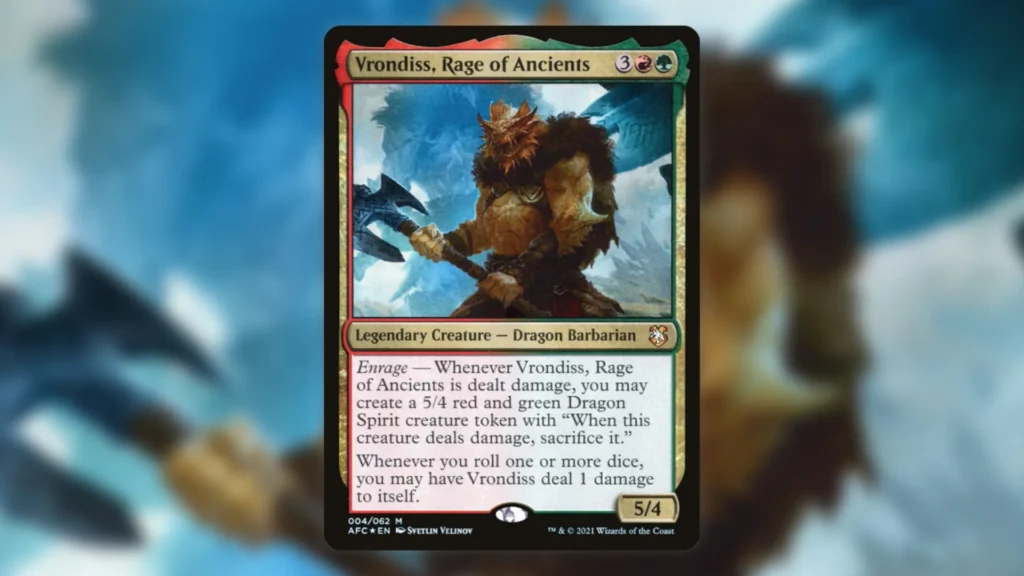 Vrondiss Rage of Ancients MTG