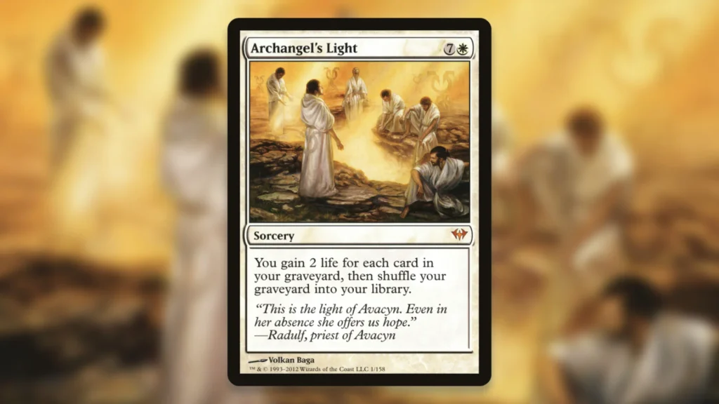 Archangel's Light MTG