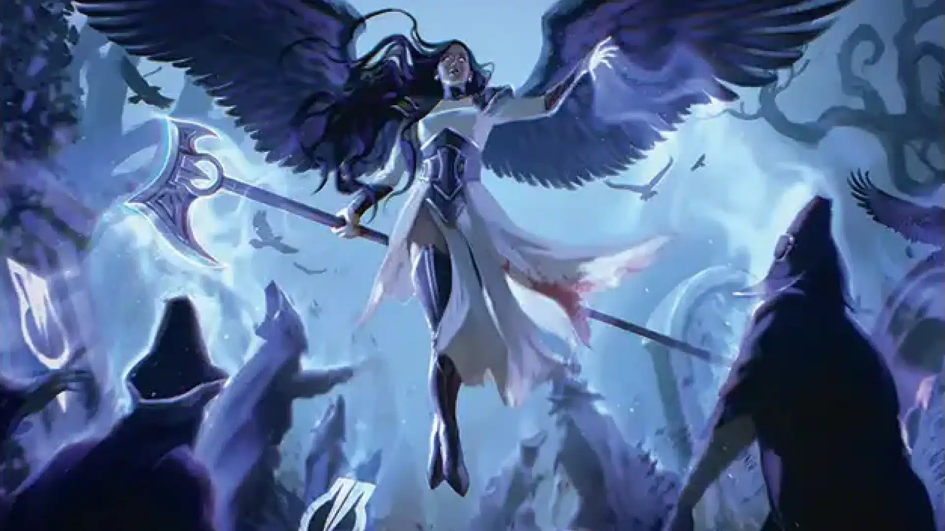 Avacyn, Angel of Horror | Reality Fracture Commander | Art by Pauline Voss