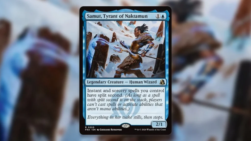 Best Cards MTG Reality Fracture Samut Tyrant of Naktamun