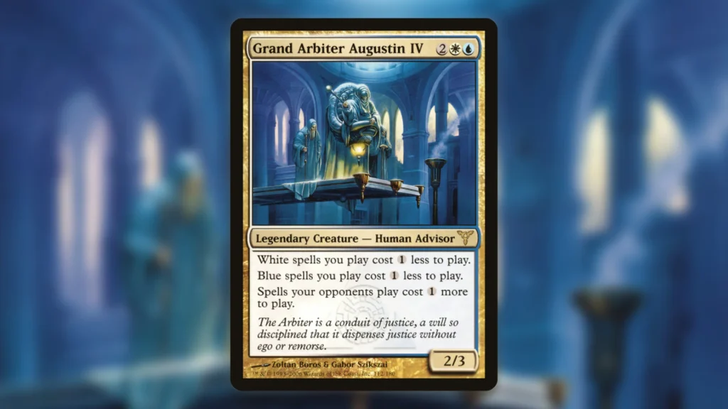 Best Control Commanders MTG Grand Arbiter Augustin IV