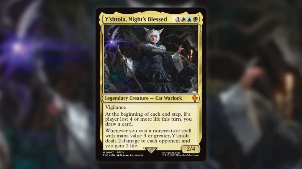 Best Control Commanders MTG Y'shtola Night's Blessed