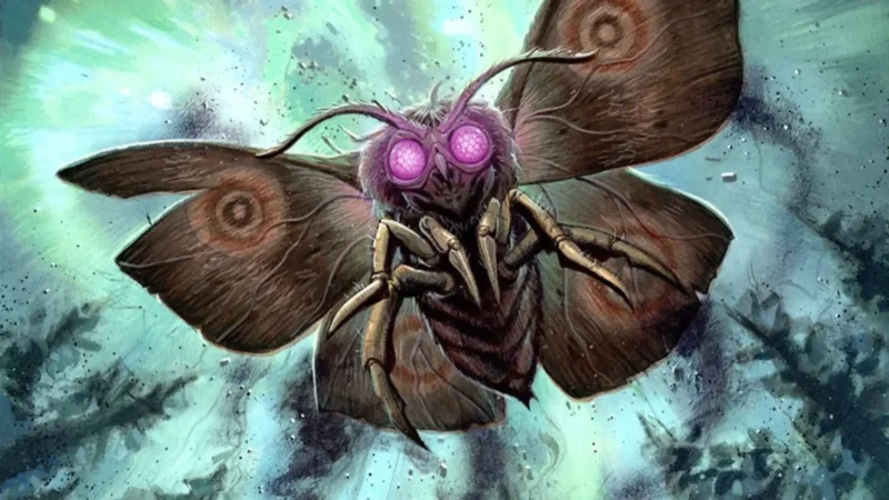 The Wise Mothman | Secret Lair | Art by Chris Seaman