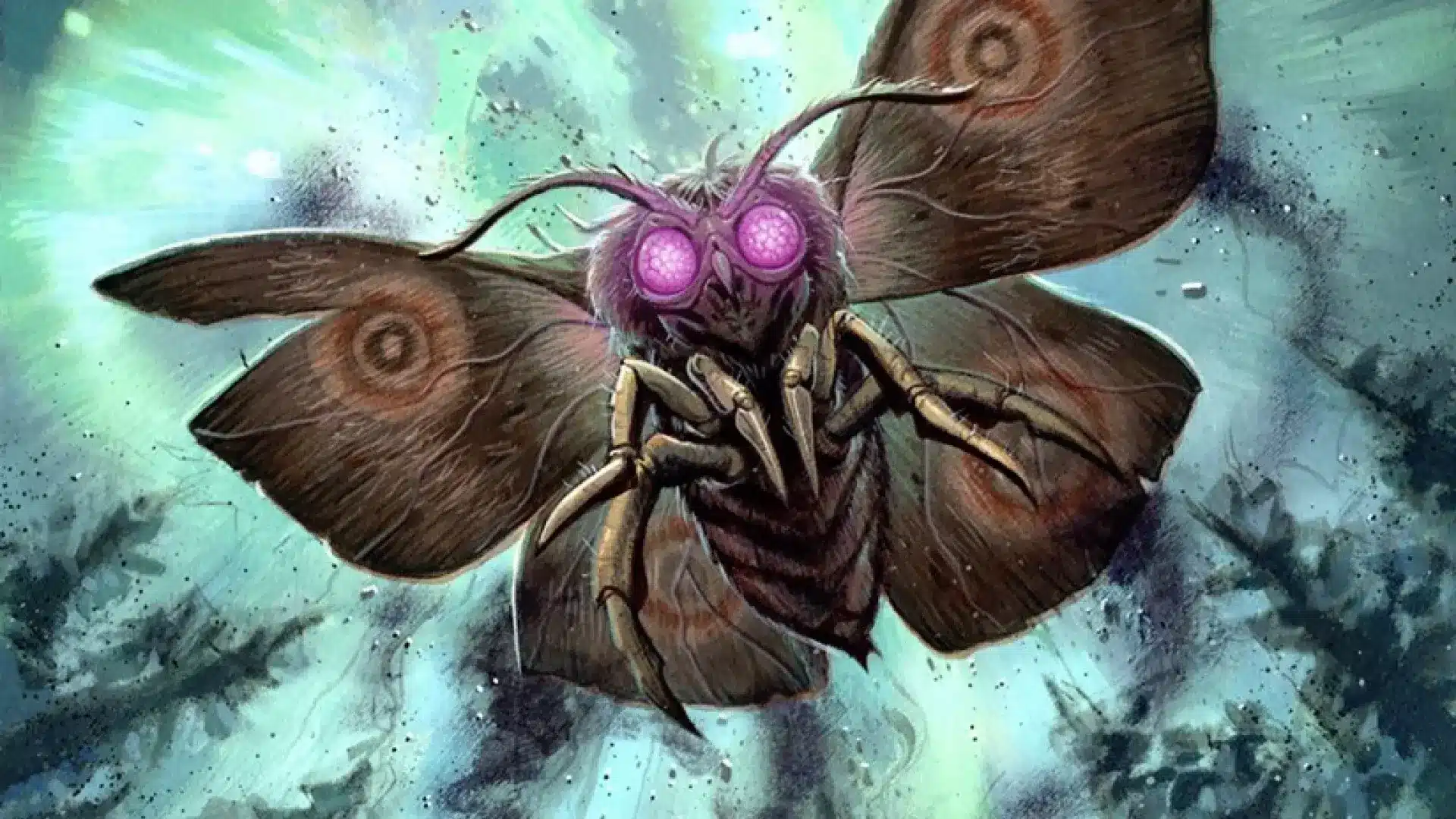 The Wise Mothman | Secret Lair | Art by Chris Seaman