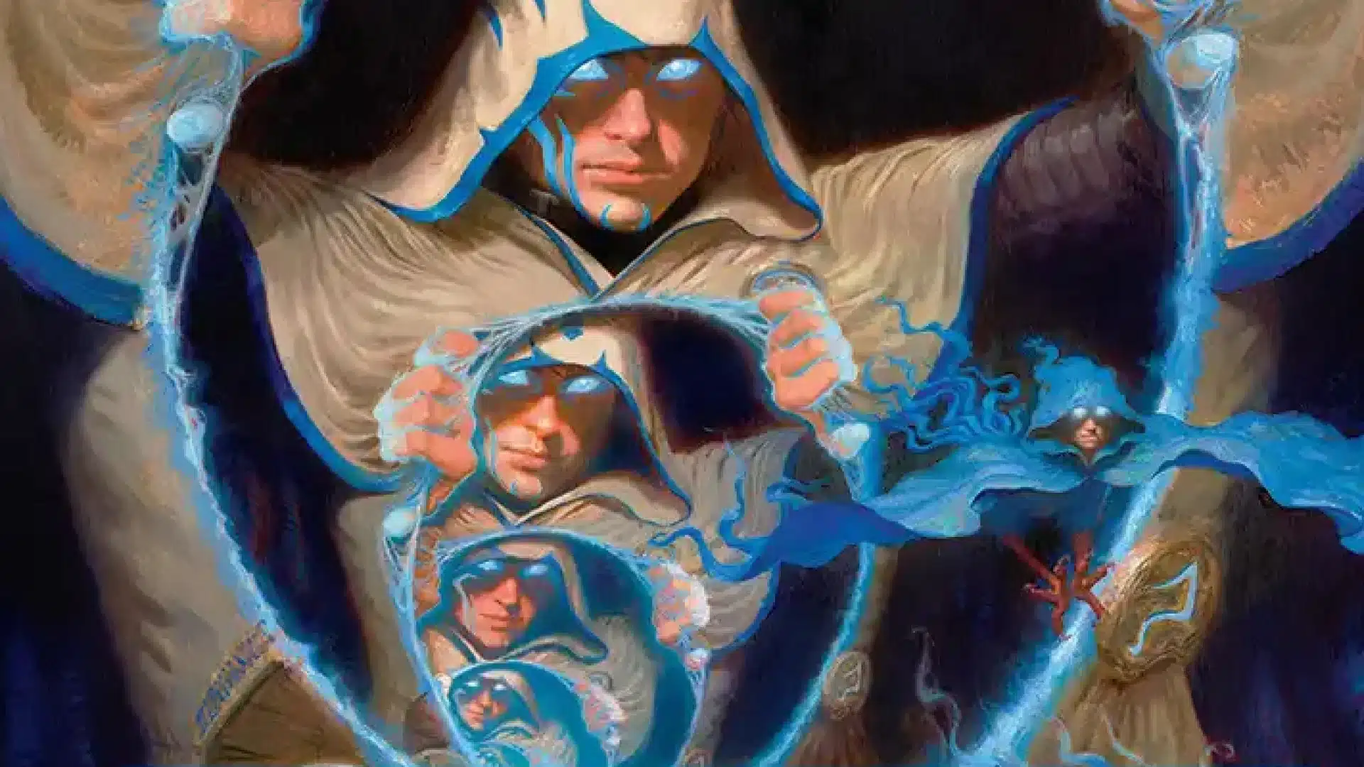 The Theorist, Jace Beleren | Reality Fracture | Art by Miles Johnston