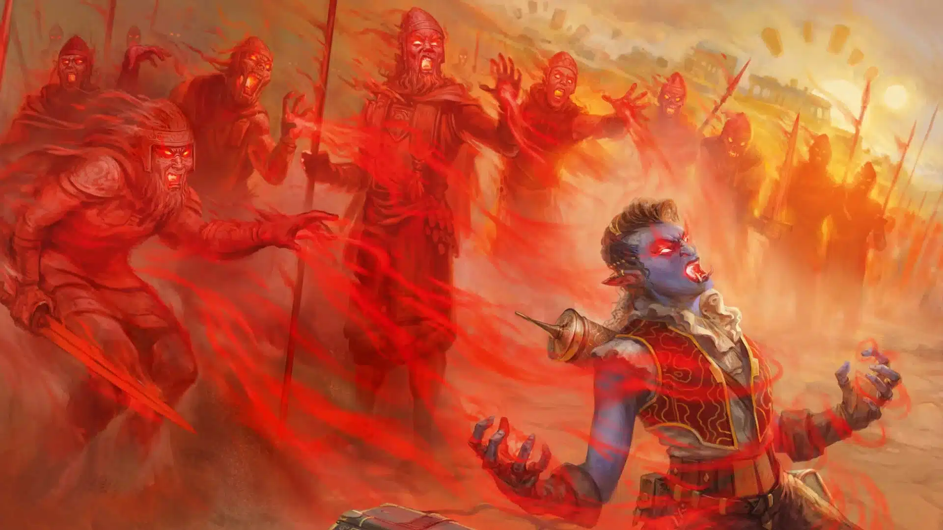 Ancestral Anger | Secrets of Strixhaven | Art by Gonzalo Kenny