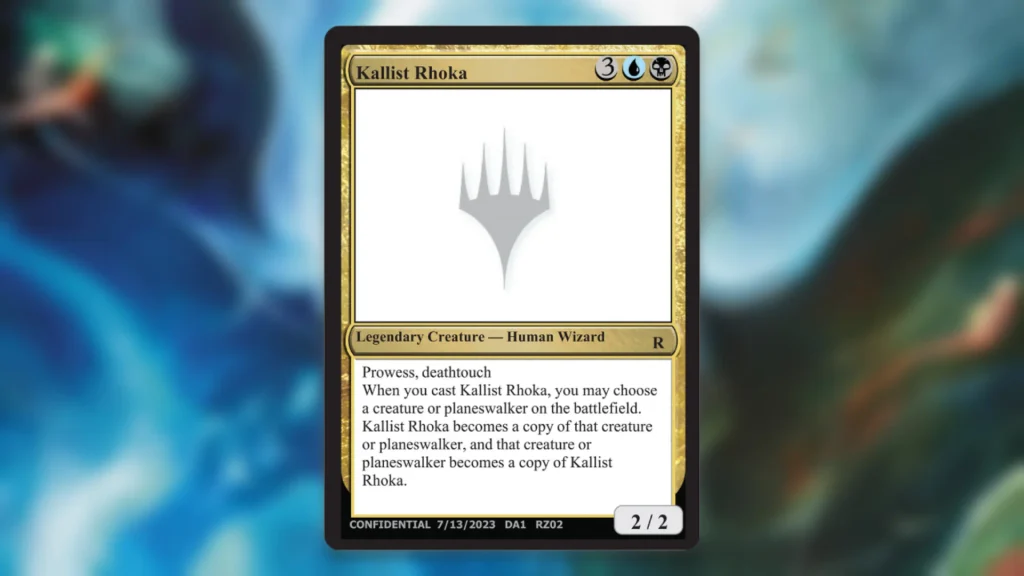 Kallist MTG Unknown Event Card