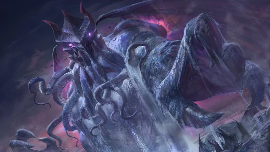 Krothuss, Lord of the Deep | Innistrad: Crimson Vow | Art by Xiaobotong