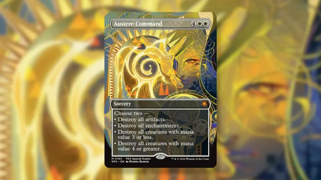 MTG Austere Command