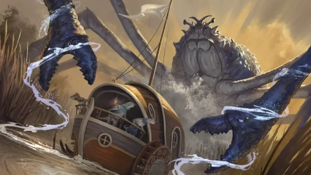Eddymurk Crab | Bloomburrow | Art by PINDURSKI