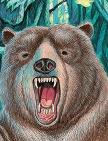 MTG Forest Bear | Mystery Booster 2