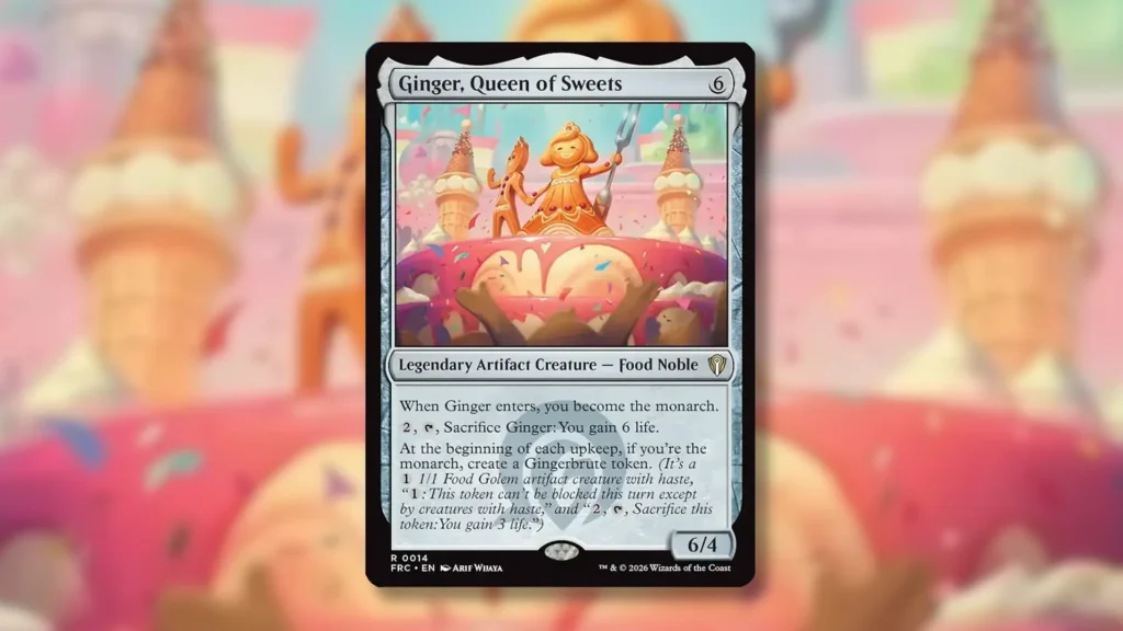 MTG Ginger, Queen of Sweets