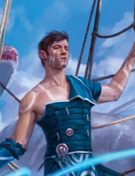 MTG Jace, Cunning Castaway | Ixalan | Art by Kieran Yanner