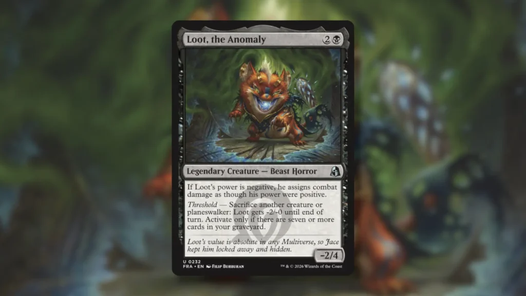 MTG Loot, the Anomaly