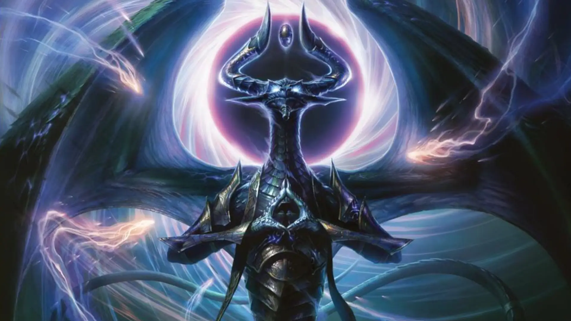Nicol Bolas, Dragon-God | War of the Spark | Art by Raymond Swanland
