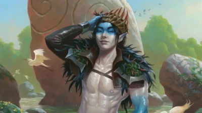 MTG Oko, Lorwyn Liege | Lorwyn Eclipsed | Art by Steve Prescott