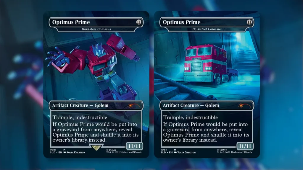 MTG Optimus Prime