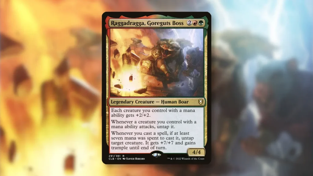 MTG Raggadragga, Goreguts Boss