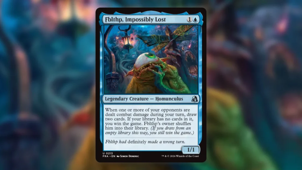 MTG Reality Fracture Combo Legends Fblthp Impossibly Lost