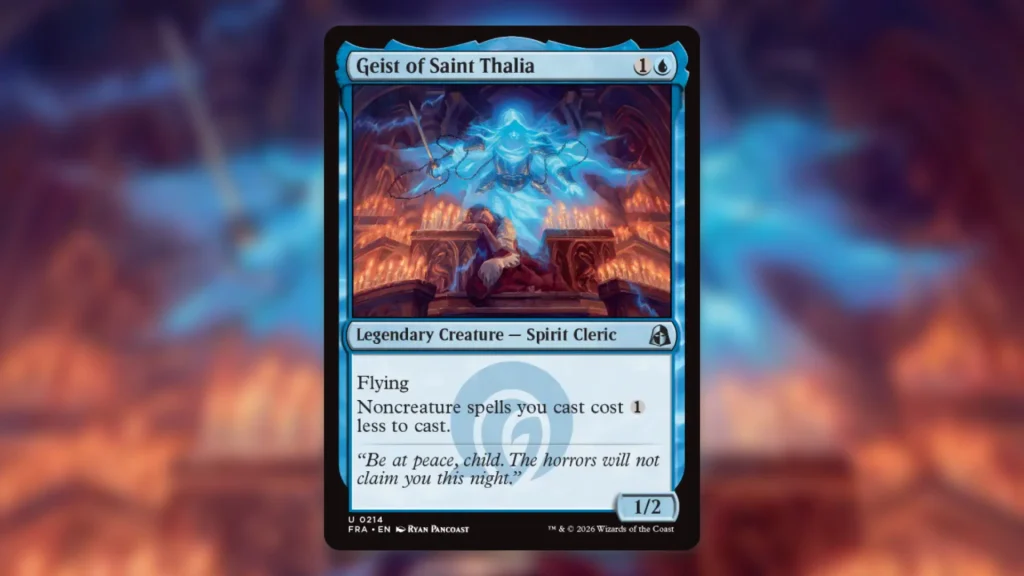 MTG Reality Fracture Combo Legends Geist of Saint Thalia