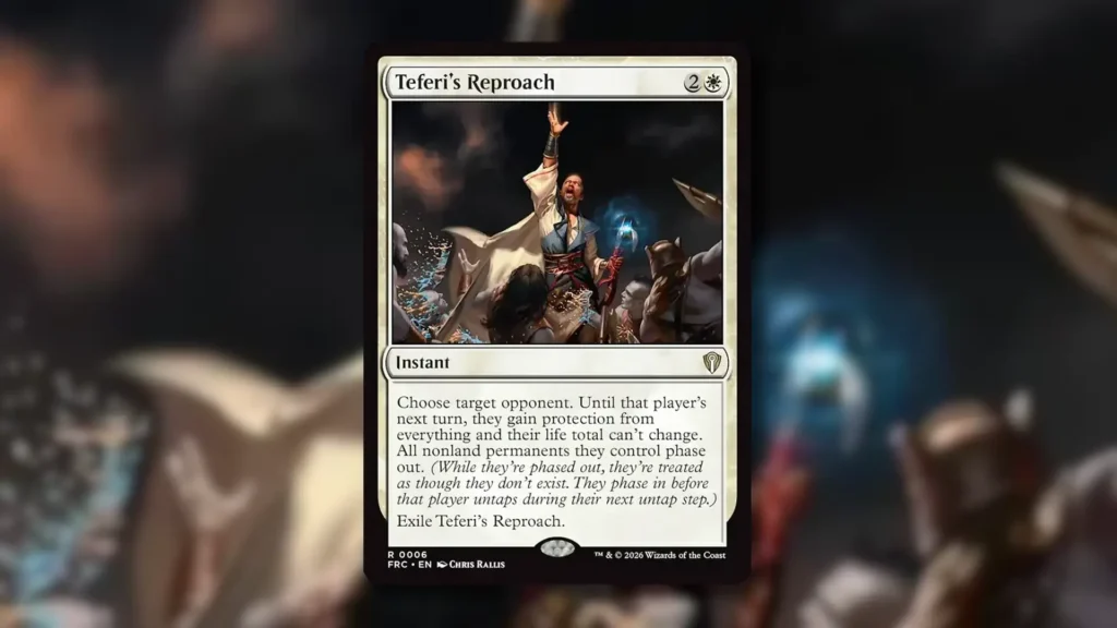 MTG Teferi's Reproach