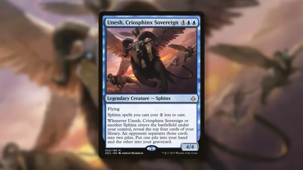 MTG Unesh, Criosphinx Sovereign