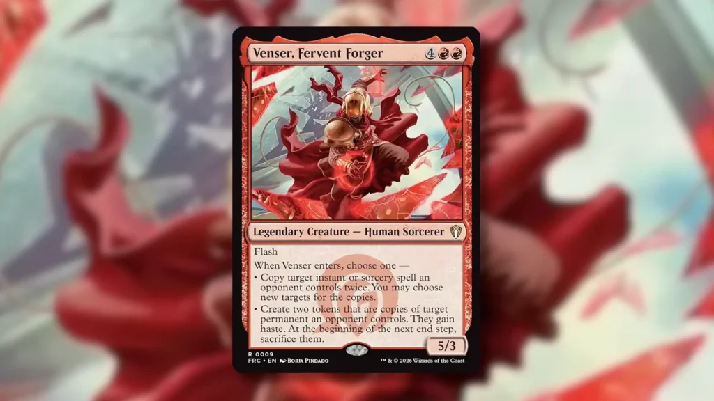 MTG Venser, Fervent Forger