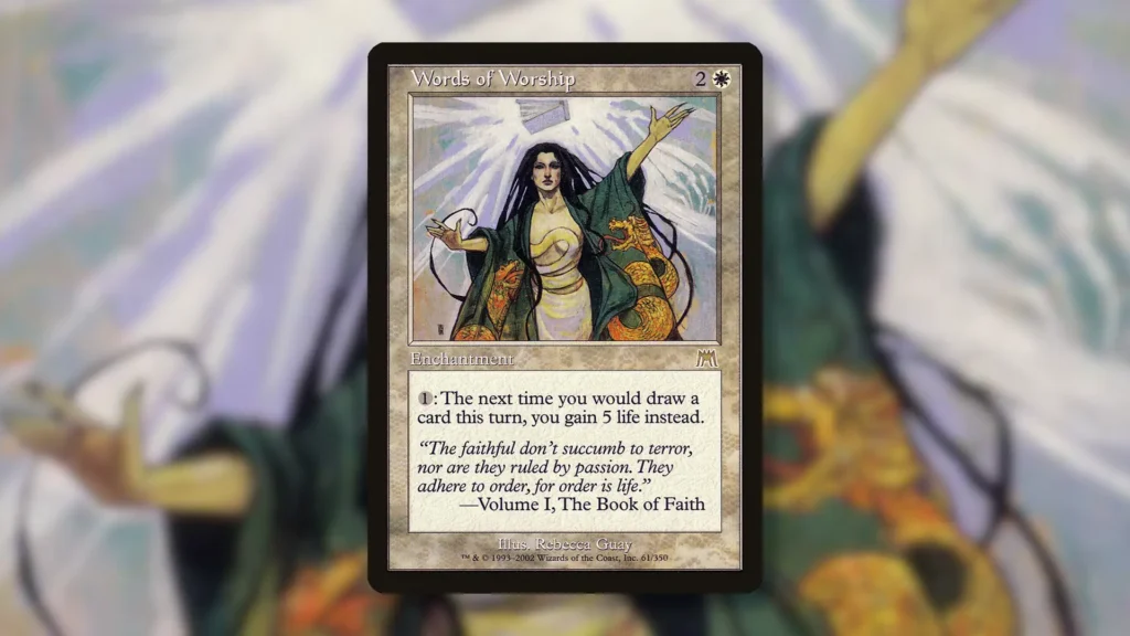 MTG Words of Worship | Card