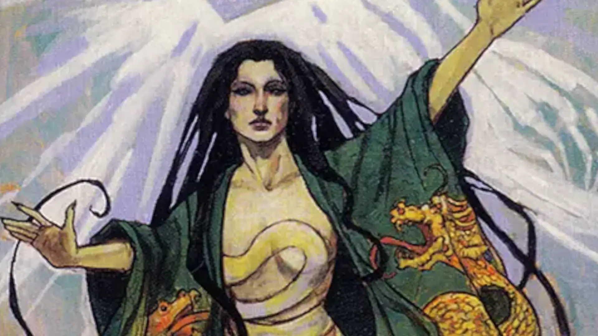 MTG Words of Worship | Onslaught | Art by Rebecca Guay