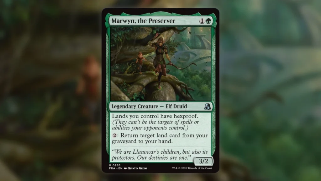 Marwyn the Preserver MTG