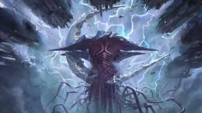 Emrakul, the Exigent Doom | Reality Fracture | Art by Cristi Balanescu