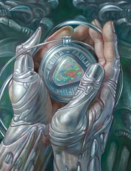 Mox Opal | Scars of Mirrodin | Art by Volkan Baga