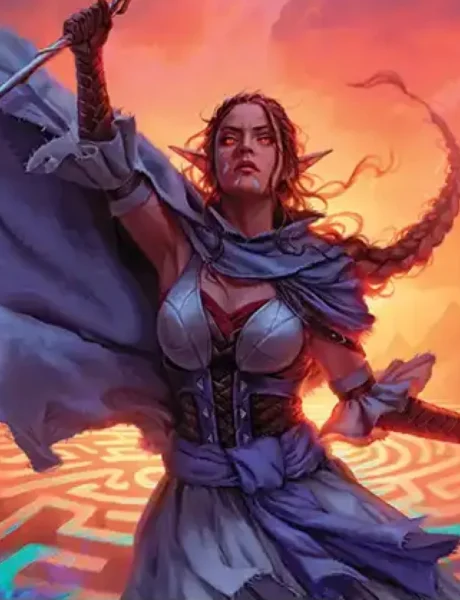 Nissa, Leyline Tamer | Reality Fracture Commander | Art by Justyna Dura