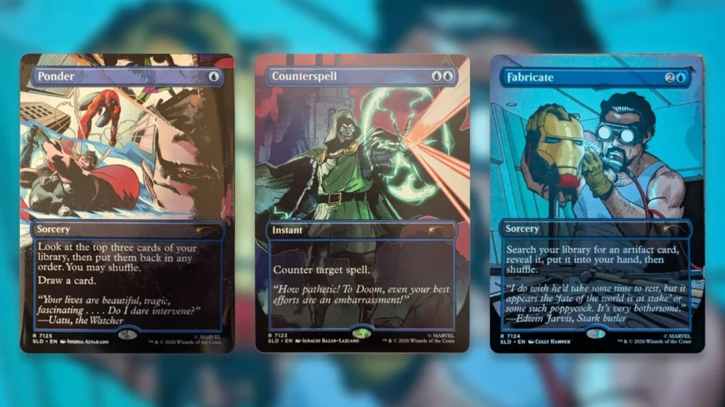 Perfectly Normal Superdrop Bonus Cards Marvel