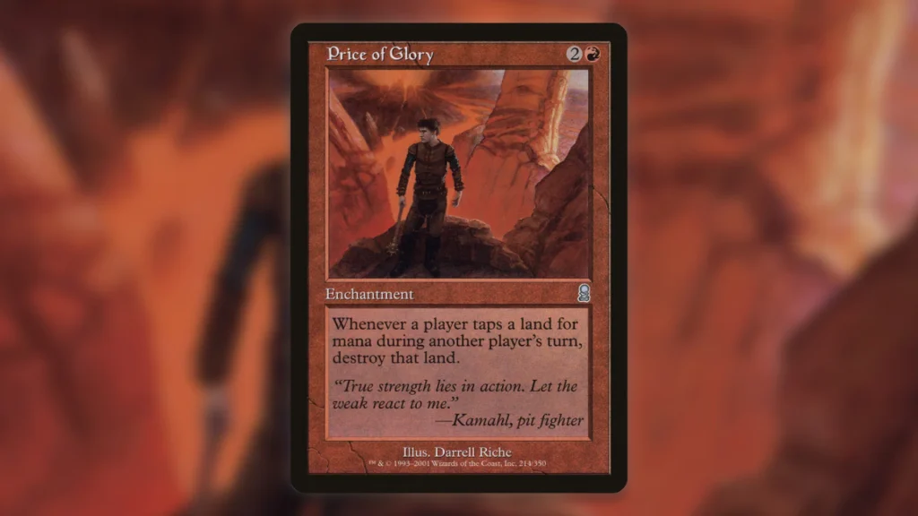 Price of Glory MTG