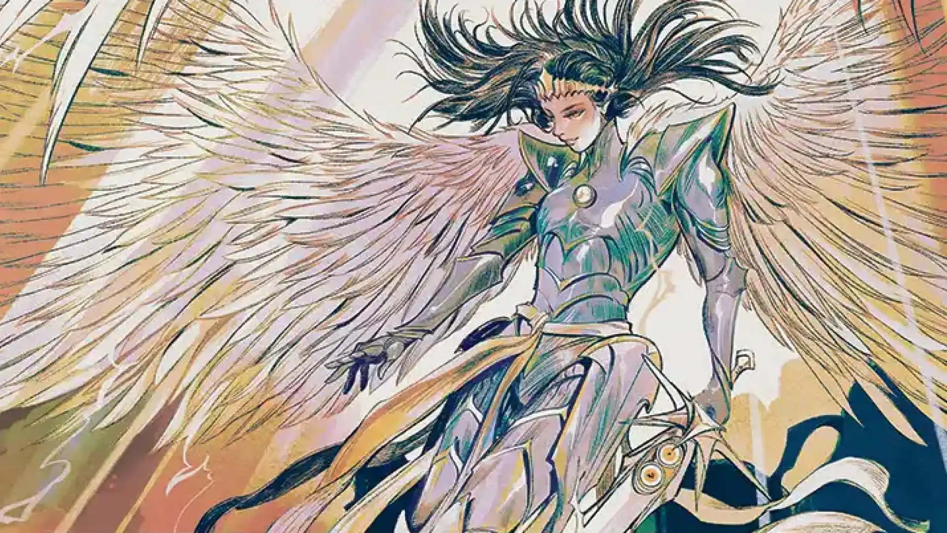 Elspeth, Storm Slayer | Secret Lair Prize | Art by Molly Mendoza