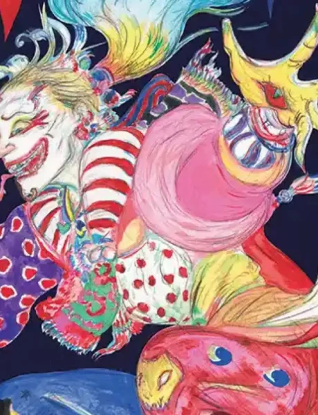 Kefka, Court Mage | Final Fantasy | Art by Yoshitaka Amano