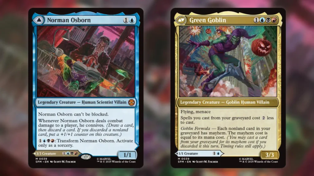 Best MTG Discard Commanders Norman Osborn Green Goblin