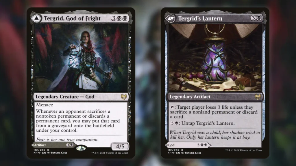 Best MTG Discard Commanders Tergrid God of Fright Tergrid's Lantern