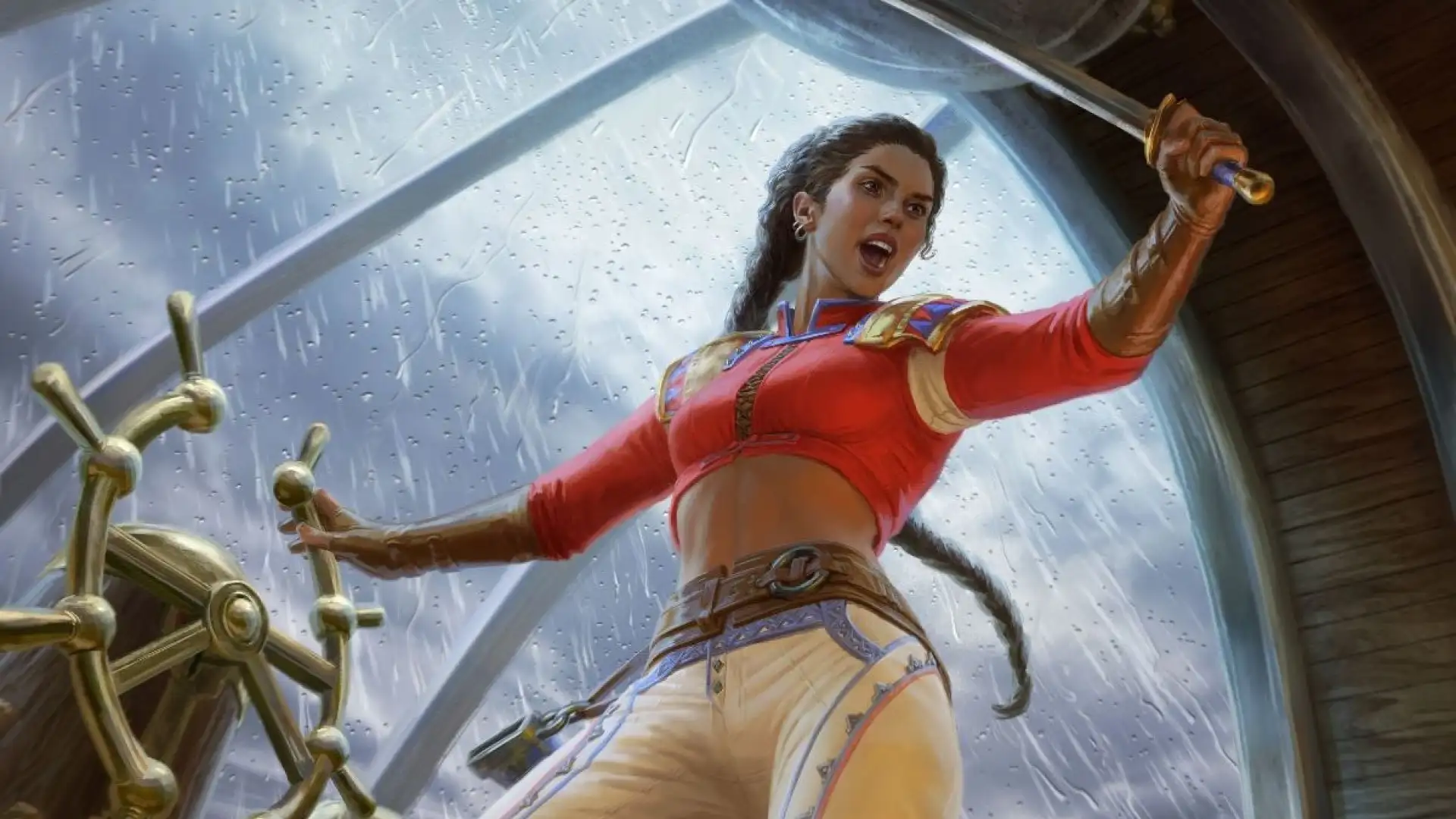 Sisay, Weatherlight Captain | Modern Horizons | Art by Anna Steinbauer