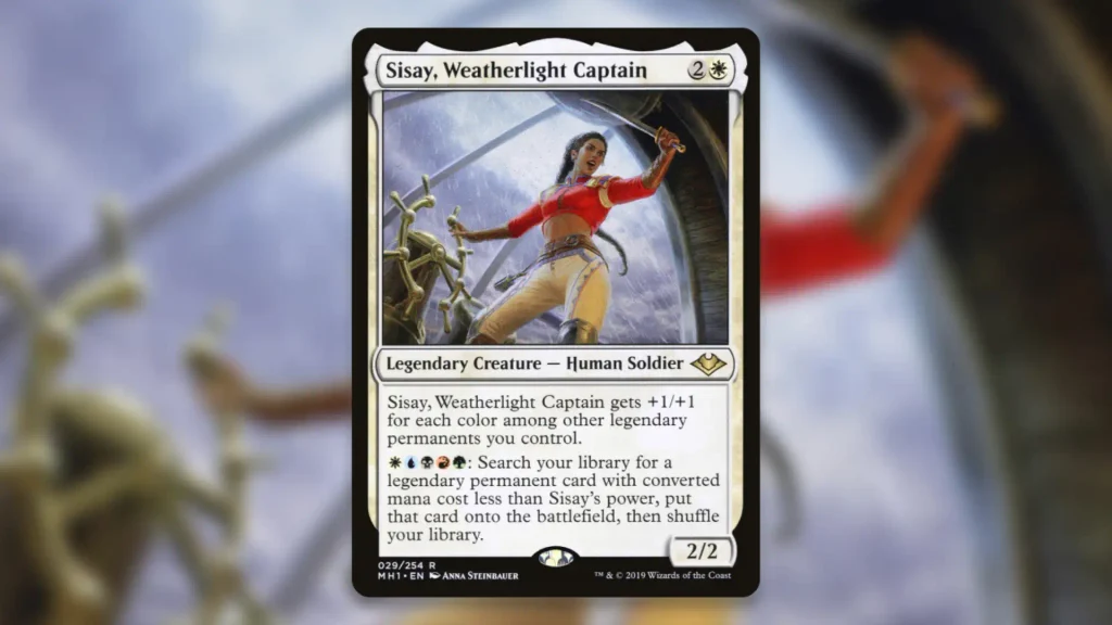 Best MTG Legends Commanders Sisay Weatherlight Captain