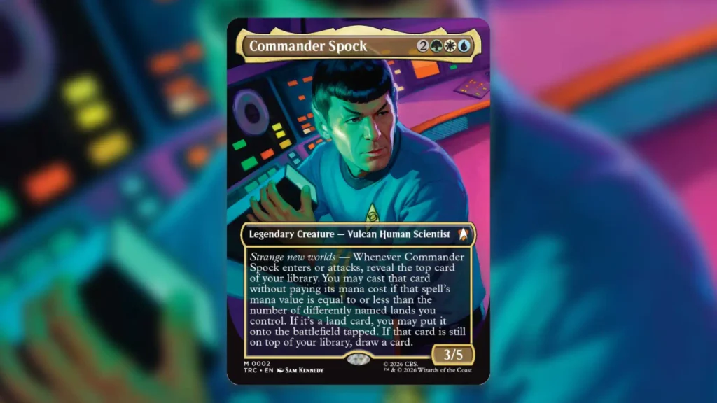 Commander Spock