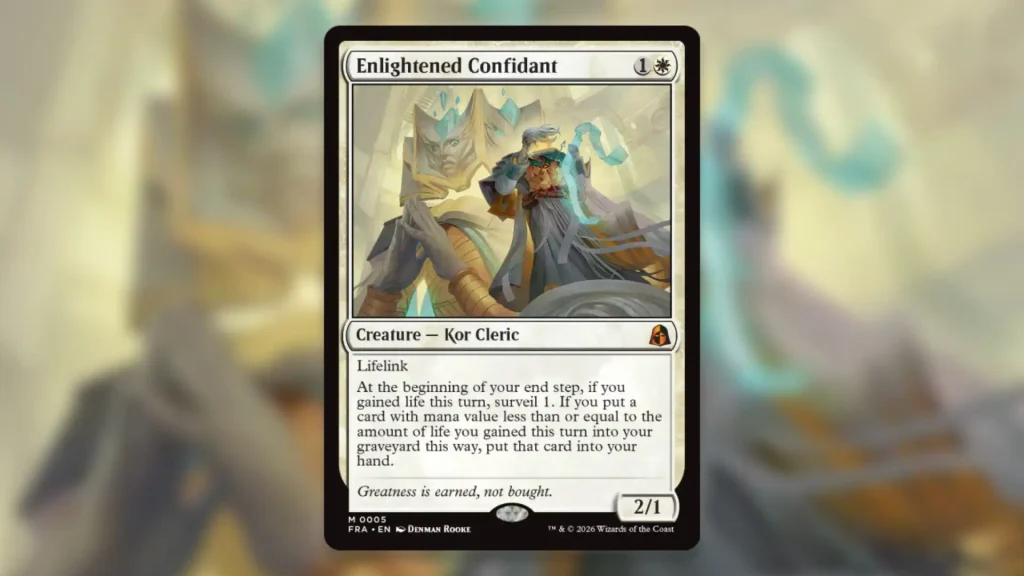 Enlightened Confidant MTG
