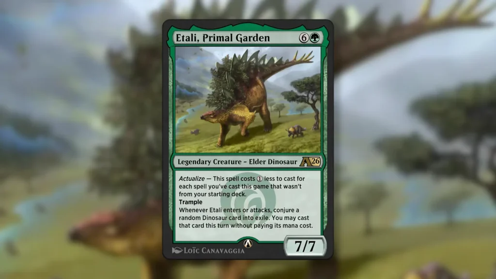 Etali, Primal Garden