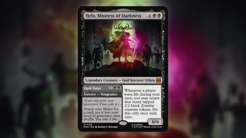Hela Mistress of Darkness